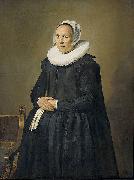 Frans Hals Feyna van Steenkiste Wife of Lucas de Clercq Sweden oil painting artist